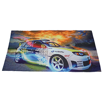 China Bulk microfiber auto cloths Printing Rally Towels Supplier